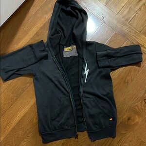 Aviator Nation Lighting Bolt Zip-Up Hoodie